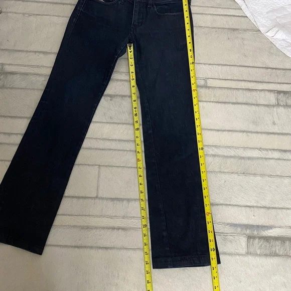 Diesel Women’s Boot Cut Jeans in Dark Indigo - Picture 9 of 13